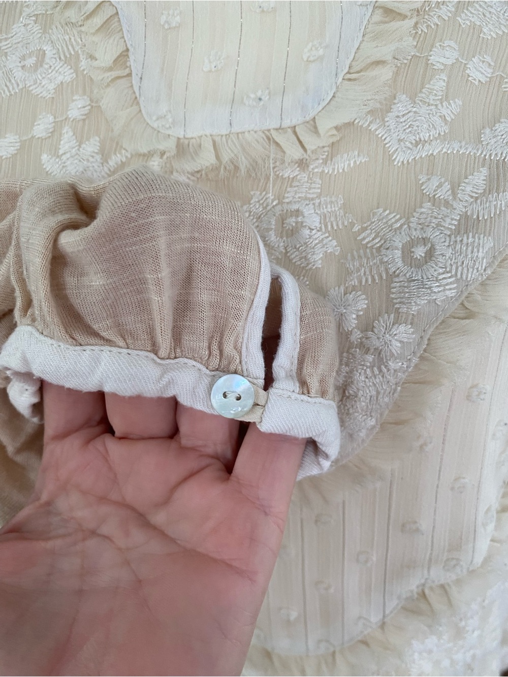 ANTHROPOLOGIE Tiny Finja
Embroidered Blouse M
Romantic Victorian - Picture 8 of 11